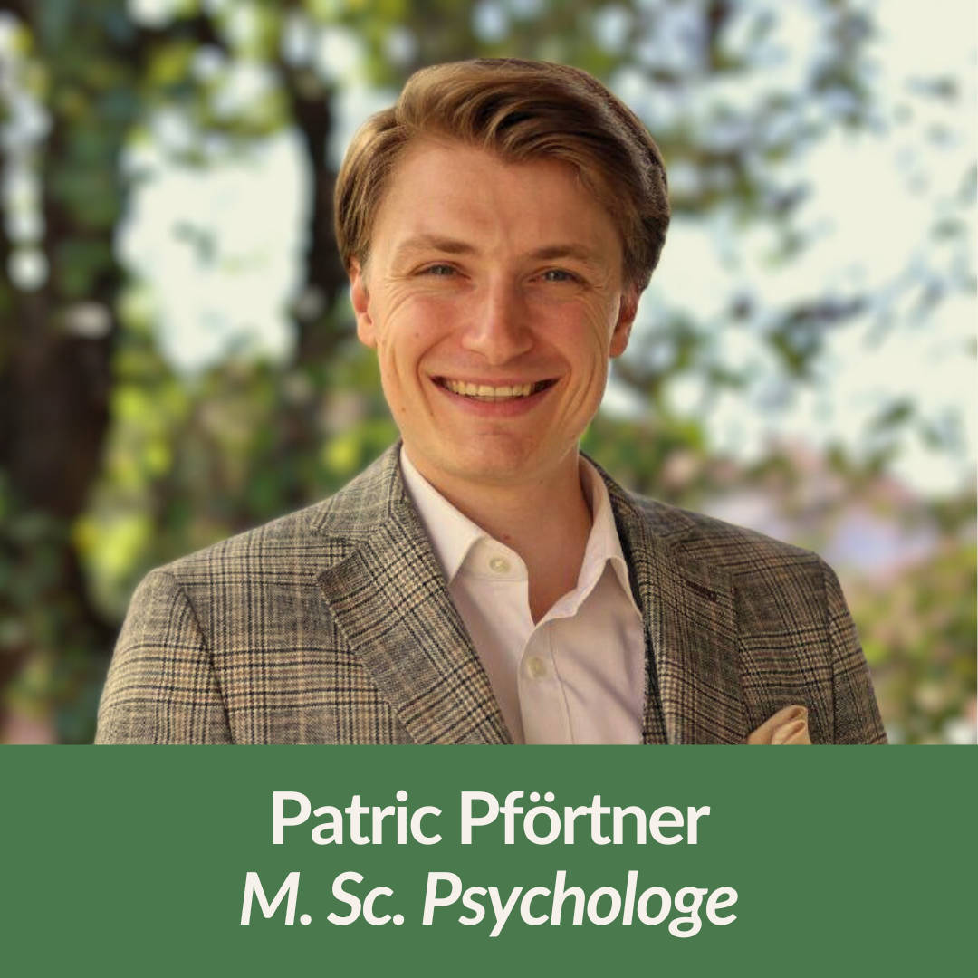 Psychologist Patric Pförtner offers psychological counseling on Hallopsychologe.eu