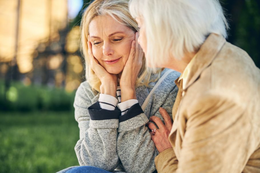 Psychologische Unterstützung ist genauso wichtig für ältere Menschen wie für jüngere.